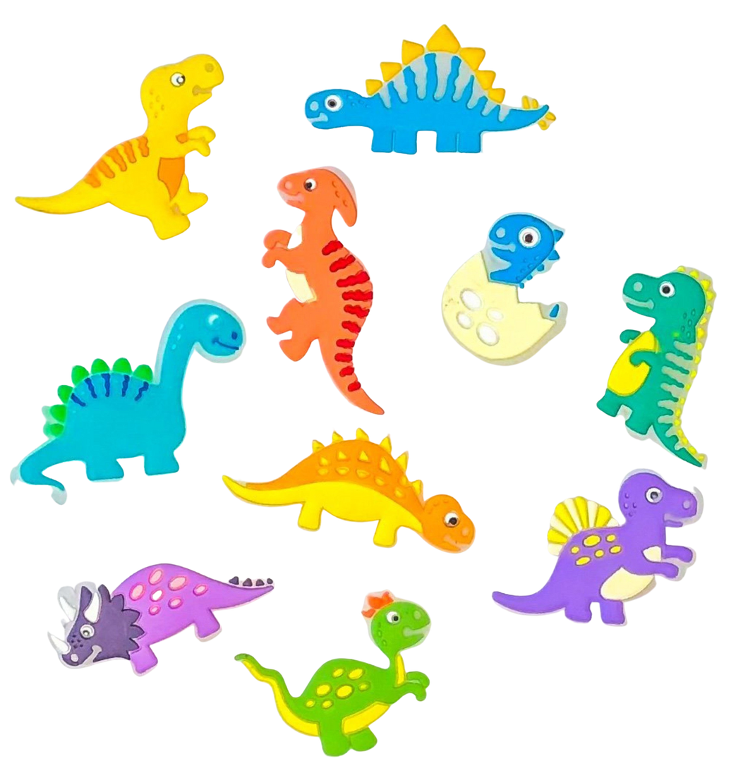 DinosROAR glow in the dark / 4 pieces