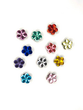 Load image into Gallery viewer, Glitter FidgyPop popit bracelet with 4 sparkly charms
