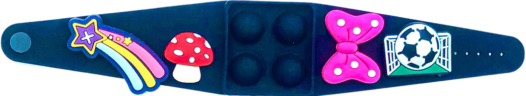 Space Black Fidgypop popit bracelet